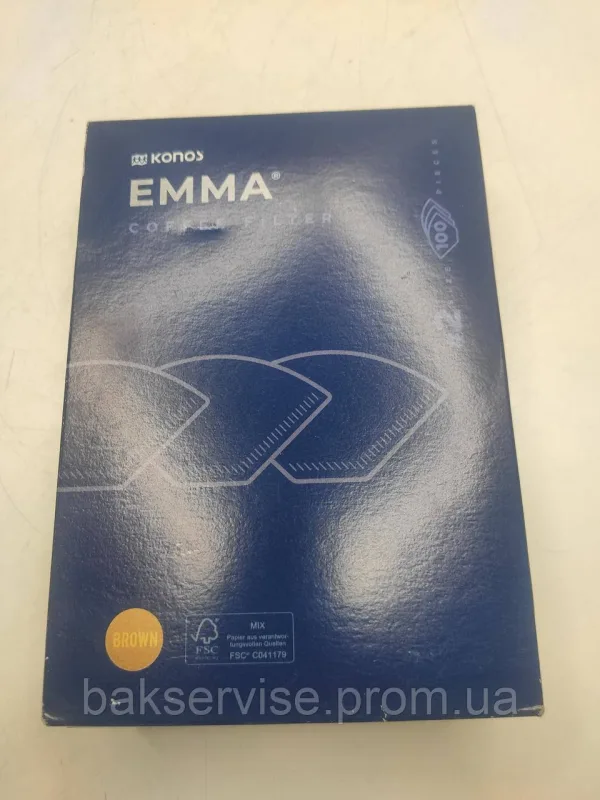 Фільтр кавоварки EMMA №2 FK-001 100ШТ., изображение 1