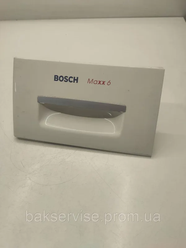 Панель (передня)  порошкоприймача для ПРАЛЬНОЇ МАШИНИ Bosch 9000057083 Б/У, изображение 1