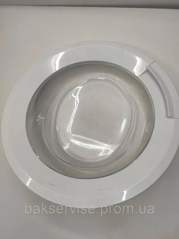 Дверки(люк) до пральної машини Beko 285466 з завісою Б/У, изображение 1
