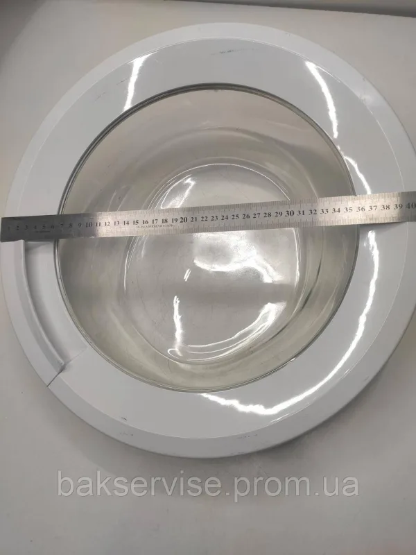 Дверки(люк) до пральної машини Beko 285466 з завісою Б/У, изображение 4