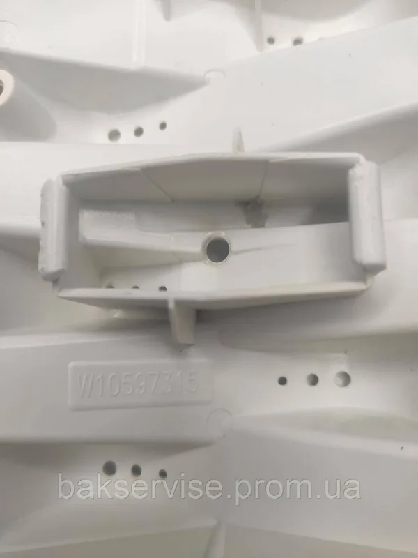 Активатор (ребро) барабана для пральної машині Whirlpool W10597315 Б/У, зображення 6