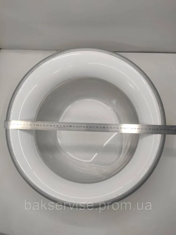 Дверки(люк) до пральної машини Whirlpool C00517297 без завіси(сірий) Б/У, изображение 4