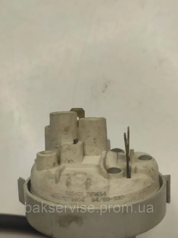 Прессостат (датчик рівня води) для пральної машини Ariston 16001079904 Б/У, зображення 2