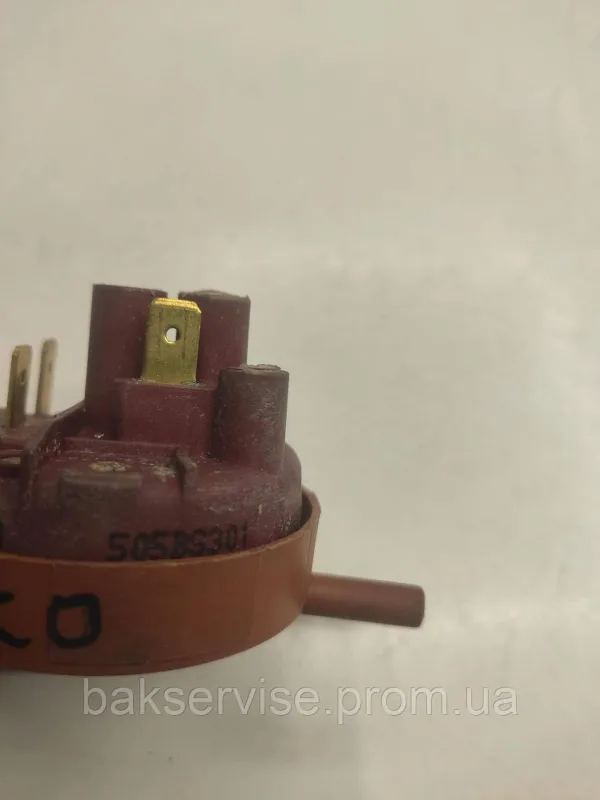 Прессостат (датчик рівня води) для пральної машини Beko 2801560800 Б/У, изображение 2