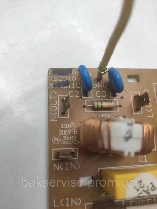 Мережевий фільтр для мікрохвильової печі E123995 Б/У, зображення 3
