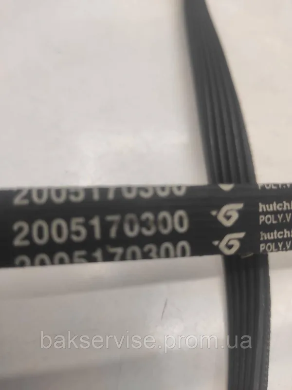 Ремінь для пральної машини Hutchinson 5PJE 1277 Б/У, зображення 2