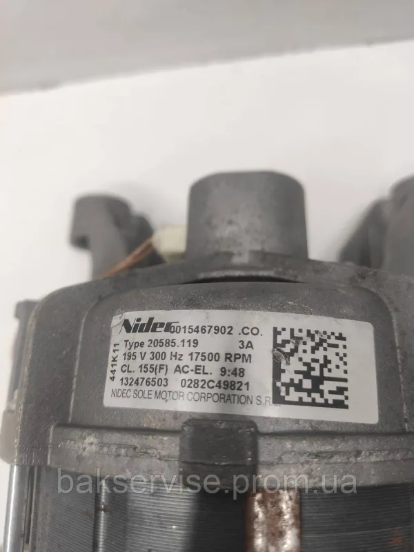 Двигун(мотор) для пральної машини Electrolux Zanussi AEG Privileg 132476503 Б/У, изображение 7