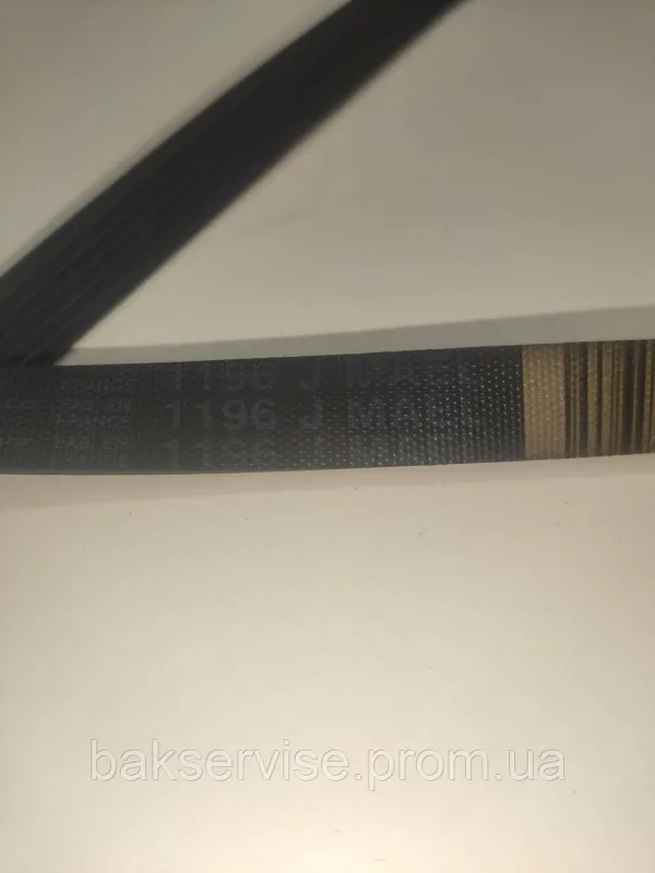 Ремінь для пральної машини HUTCHINSON 1196 J MAEL Б/У, изображение 2