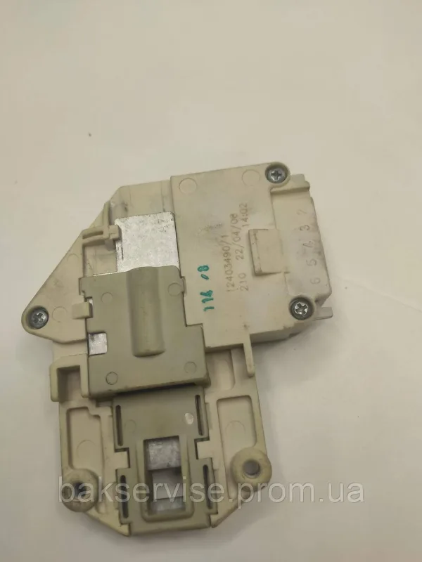 Замок до пральної машини Zanussi, Electrolux, Bitron 12403490/1 б/у, зображення 1