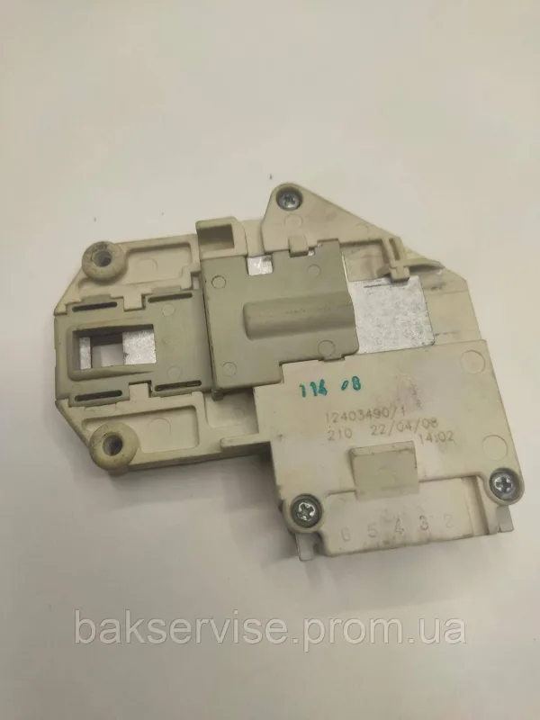 Замок до пральної машини Zanussi, Electrolux, Bitron 12403490/1 б/у, зображення 5