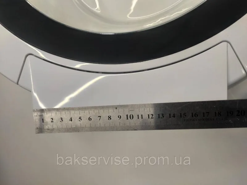 Дверки(люк) до пральної машини Bosch W9000667364 без завіси Б/У, изображение 5