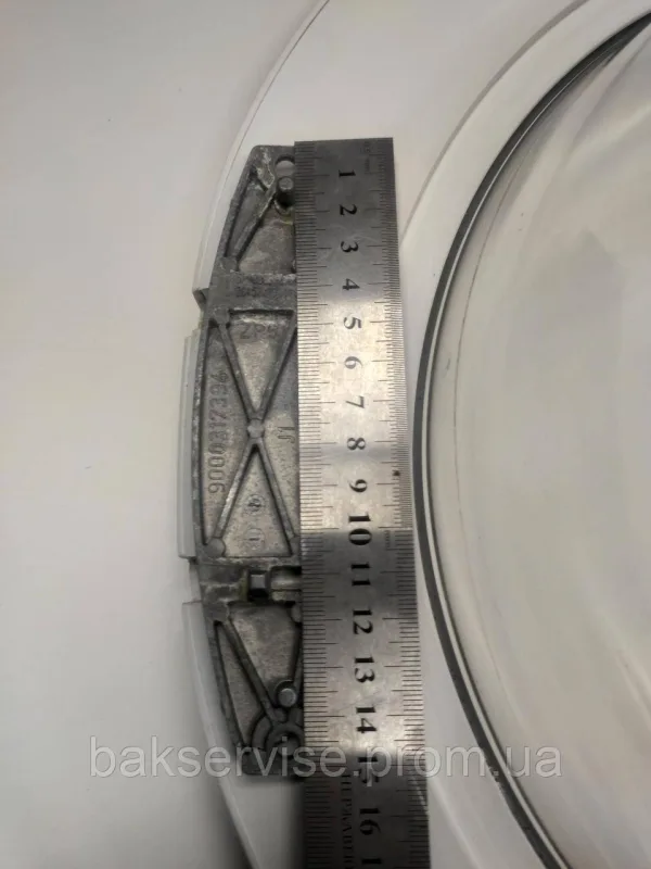Дверки(люк) до пральної машини Bosch WAS24461BY/18 без завіси Б/У, изображение 2
