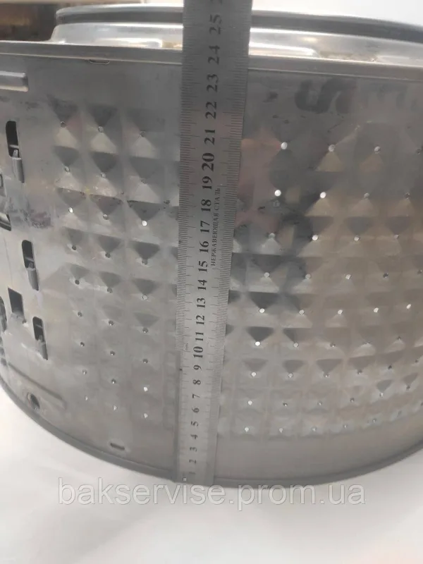 Барабан до пральної машини Samsung DC97-15186B (без ребер) Б/У, зображення 9