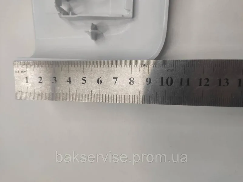 Панель (передня)  порошкоприймача для ПРАЛЬНОЇ МАШИНИ Candy 41018427 Б/У, изображение 4
