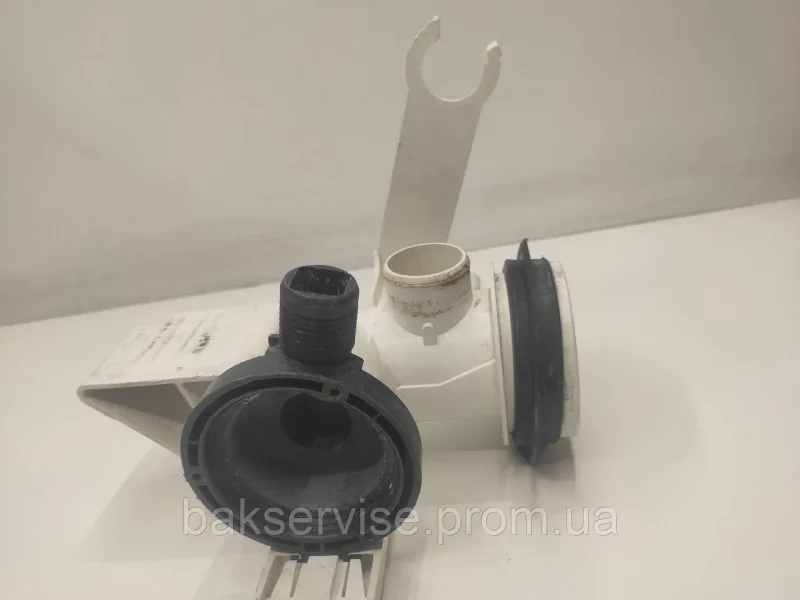 Корпус (равлик) насоса для пральної машини Zanussi, Electrolux, Privileg 1105373 Б/У, изображение 2