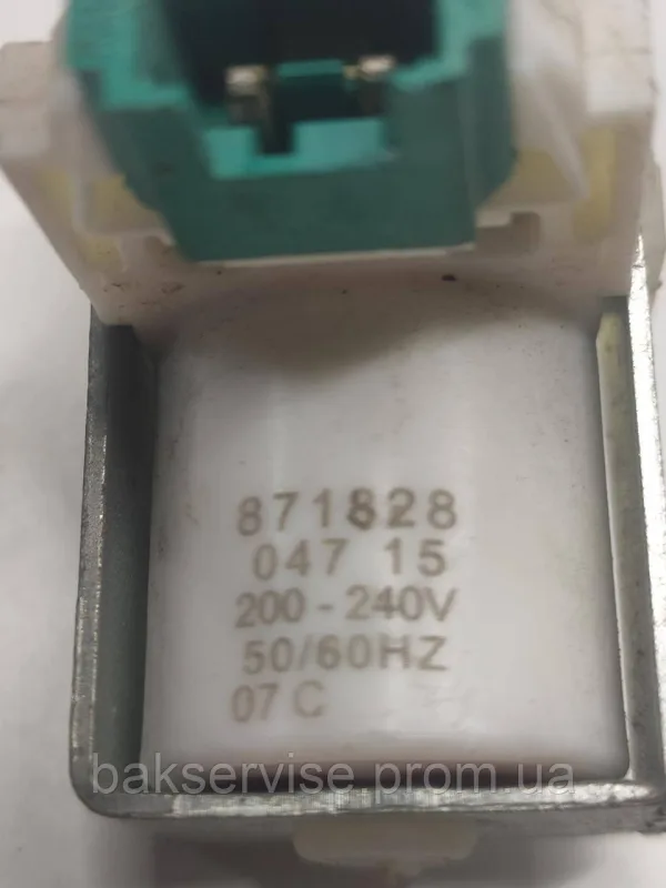Котушка клапана до пральної машини Siemens Bosch 871828 б/у, зображення 3