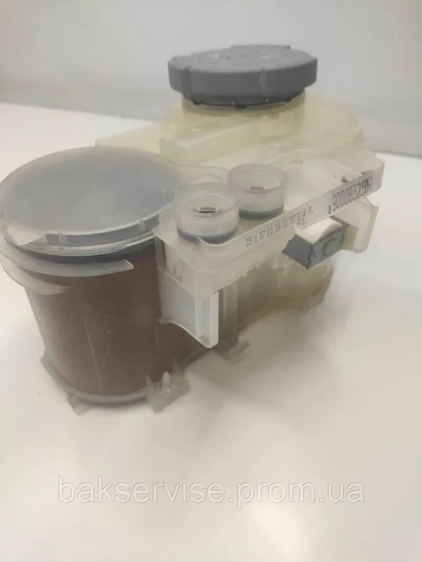 Бункер (контейнер) для солі посудомийної машини Bosch без кришки SMV53L30EU/20 Б/У, изображение 2