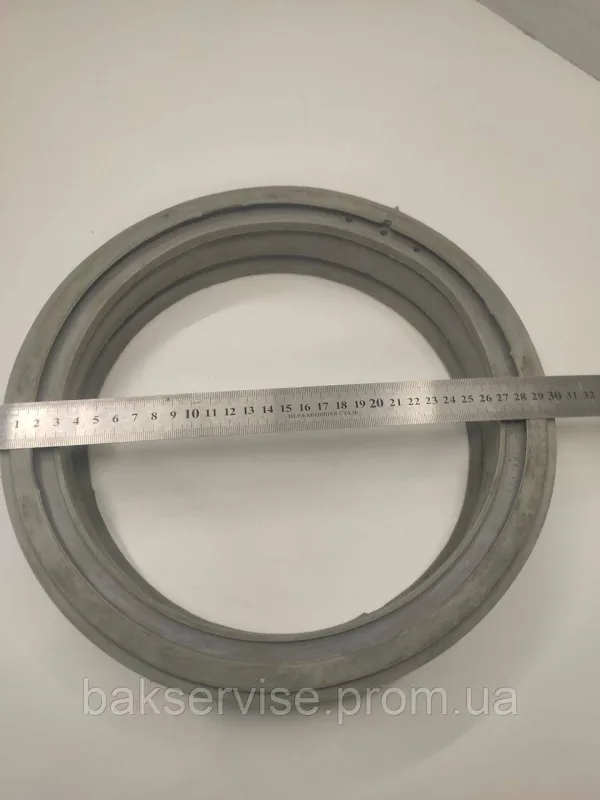 Резина (манжет) люка до пральної машини CANDY, HOOVER ZW 440289 Б/У, изображение 3