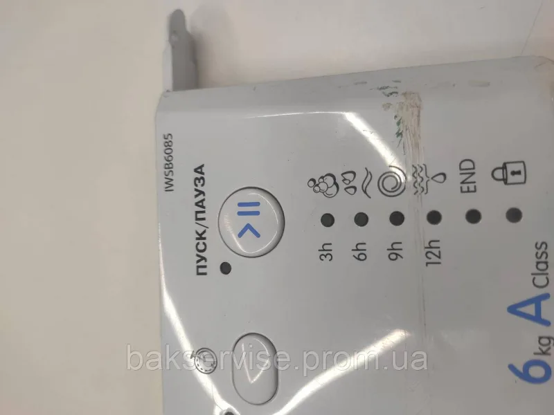 Плата упавління до пральної машинки Indesit IWSB6085 Б/У, зображення 2
