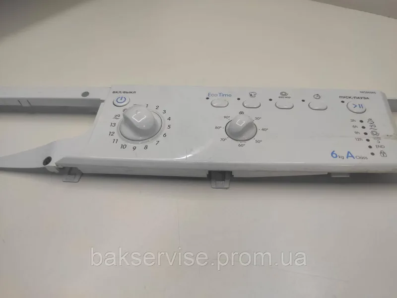 Плата упавління до пральної машинки Indesit IWSB6085 Б/У, зображення 3