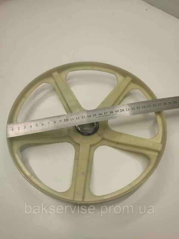 Шків барабана для пральної машини Zanussi 1323853 Б/У, зображення 4