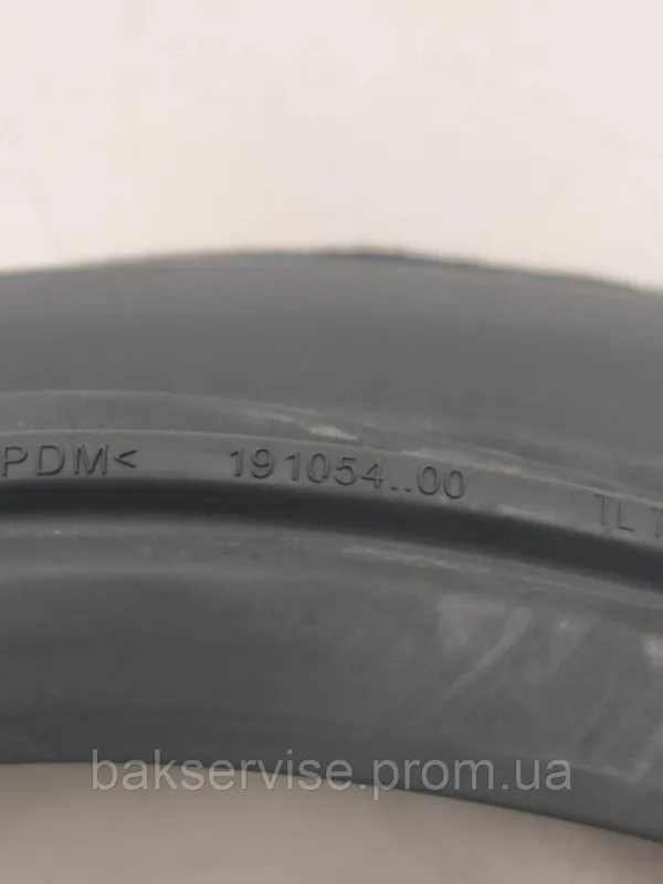 Гума (манжет) люка до пральної машинки Beko 1910540100 Б/У, зображення 3