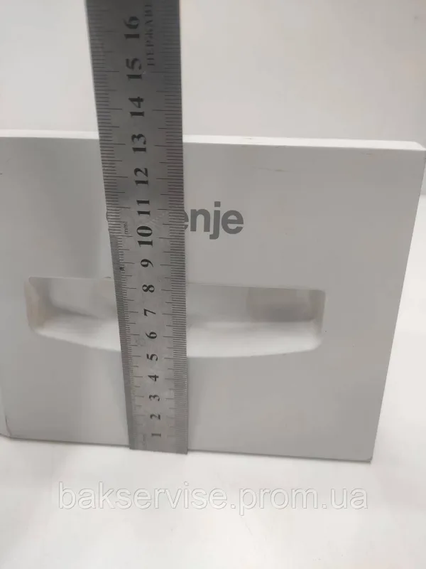 Панель (передня) порошкоприймача для ПРАЛЬНОЇ МАШИНИ Gorenje WA 50109 Б/У, изображение 5
