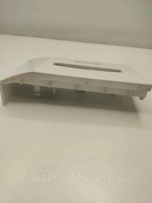 Панель (передня) порошкоприймача для ПРАЛЬНОЇ МАШИНИ Gorenje WA 50109 Б/У, изображение 7
