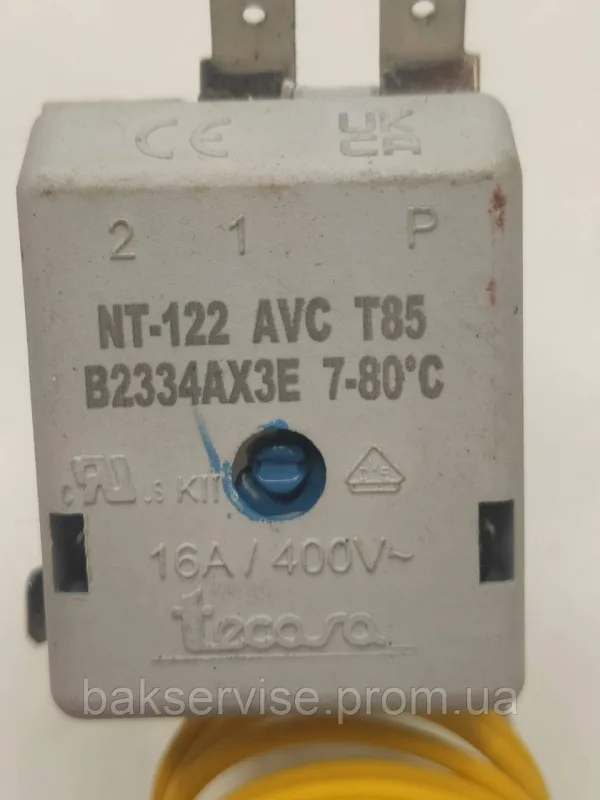 Терморегулятор (термостат) до водонагрівача Tecasa 7-80°C, зображення 5