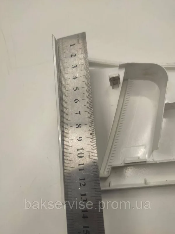 Панель (передня) порошкоприймача для пральної машини Gorenje 587808 Б/У, изображение 5