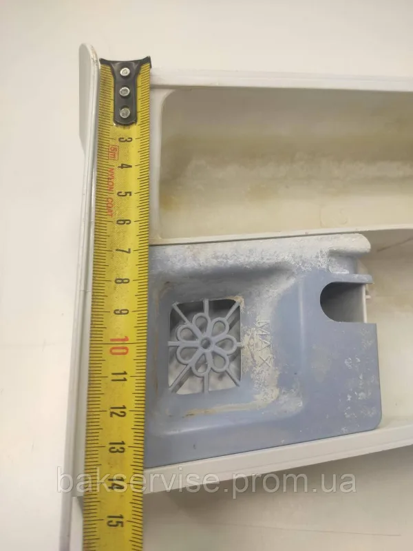 Порошкоприймач(дозатор) для пральної машини Hotpoint-Ariston AQSL09UCIS 174002059(З ЗУБЧИКАМИ) Б/У, изображение 5