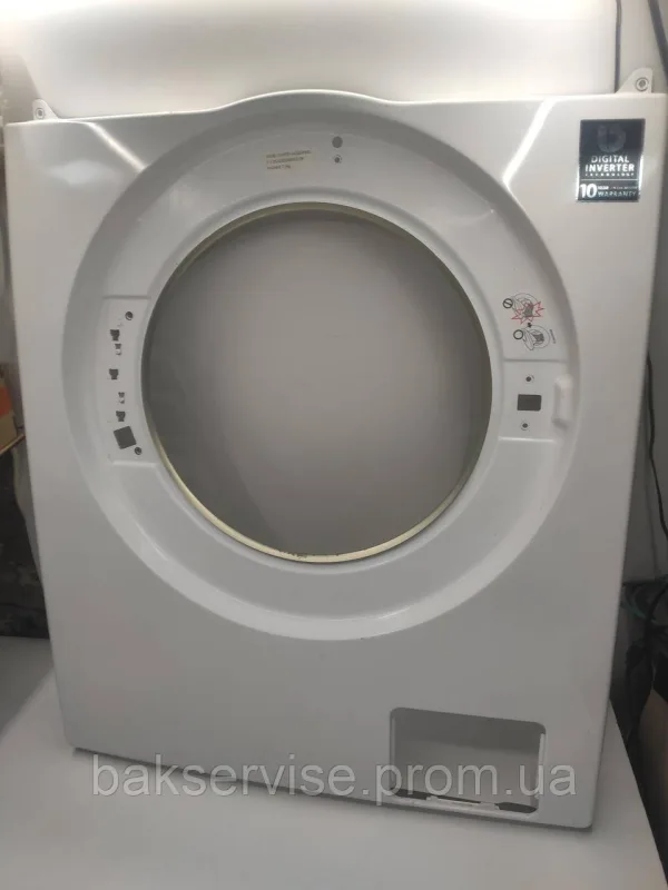 Передня кришка корпуса до пральної машини Samsung WW7EK44205W/EG б/у, изображение 1