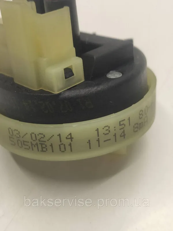 Прессостат (датчик рівня води) для посудомийної машини Indesit/Ariston 160025800  Б/У, изображение 4
