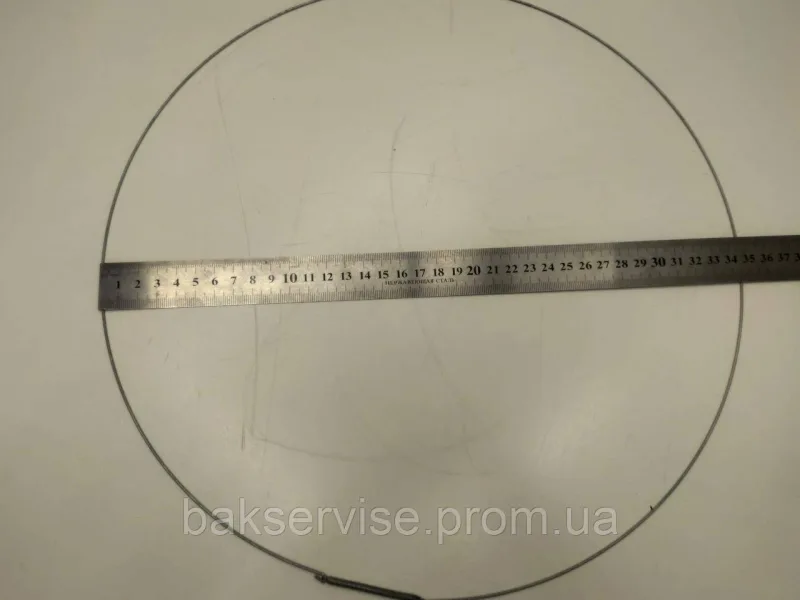 Хомут гуми люка до пральної машини ATLANT 70С107 Б/У, зображення 2
