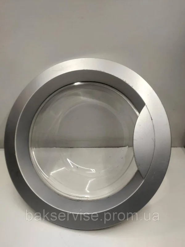 Дверки(люк) до пральної машини Haier 0020202020 (БЕЗ ЗАВІСИ, БЕЗ КРЮЧКА) Б/У, изображение 1