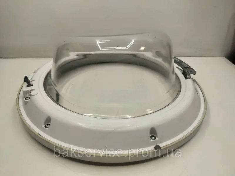 Дверки(люк) до пральної машини Haier 0020202020 (БЕЗ ЗАВІСИ, БЕЗ КРЮЧКА) Б/У, изображение 6