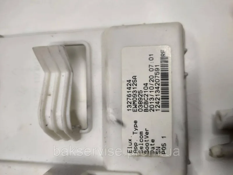 Модуль (плата управління)  до пральної машини Electrolux 132761424 Б/У, зображення 2