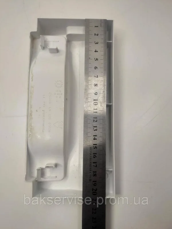 Панель (передня) порошкоприймача для пральної машини ELECTROLUX 1552342 Б/У, изображение 2