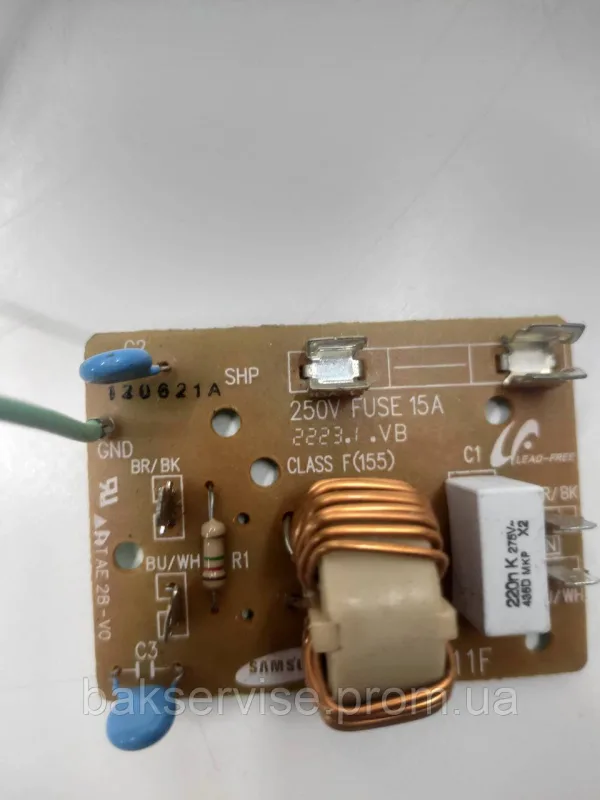 Мережевий фільтр для мікрохвильової печі SAMSUNG DE96-00399F Б/У, зображення 4