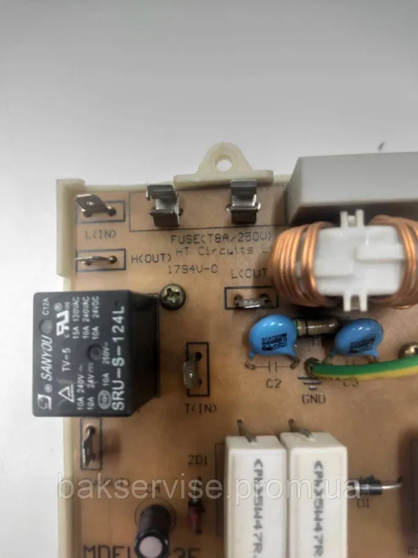 Мережевий фільтр для мікрохвильової печі Delonghi MDFLT23E Б/У, изображение 4