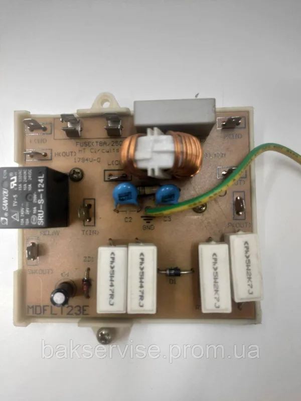 Мережевий фільтр для мікрохвильової печі Delonghi MDFLT23E Б/У, изображение 8