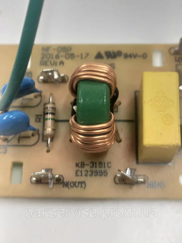Мережевий фільтр для мікрохвильової печі RoHS NF-05P Б/У, изображение 5