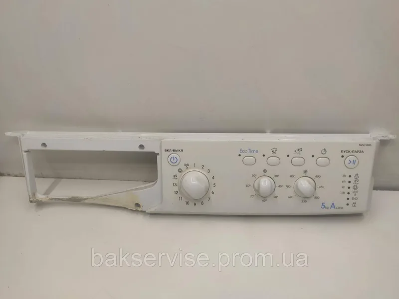 Плата упавління(модуль) до пральної машинки Indesit IWSC5085 Б/У, зображення 1