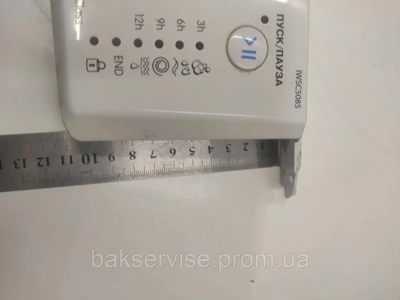 Плата упавління(модуль) до пральної машинки Indesit IWSC5085 Б/У, зображення 4