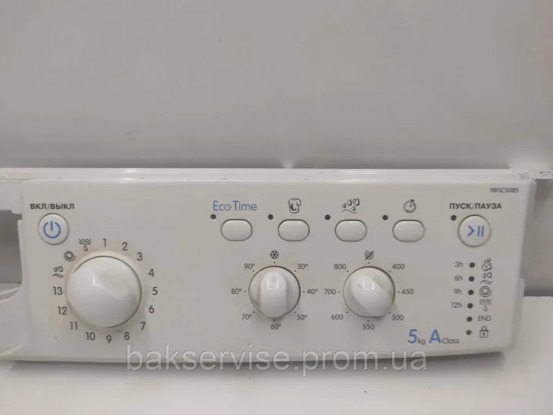 Плата упавління(модуль) до пральної машинки Indesit IWSC5085 Б/У, зображення 6