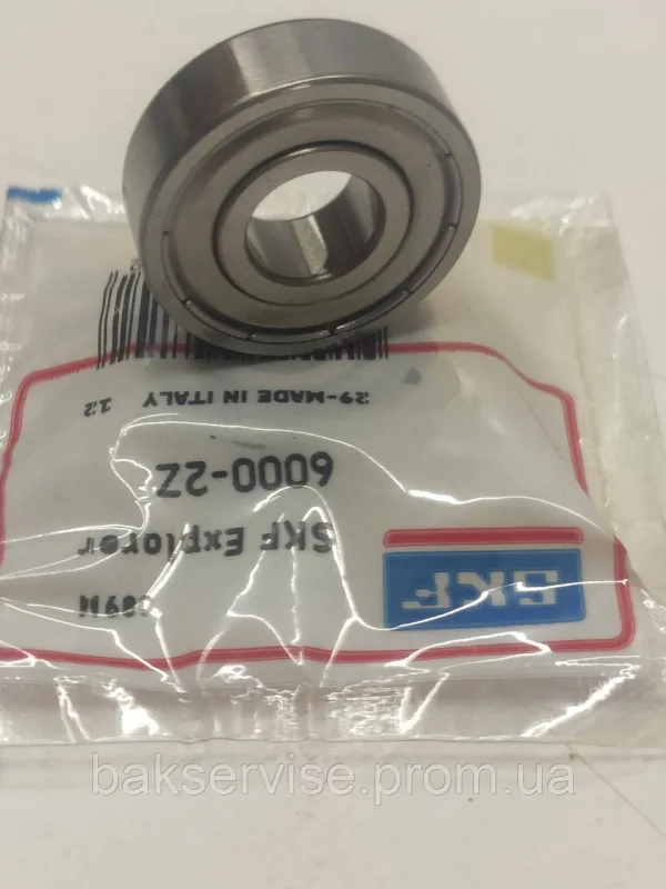 Підшипник пральної машини SKF 6000 2Z, зображення 1
