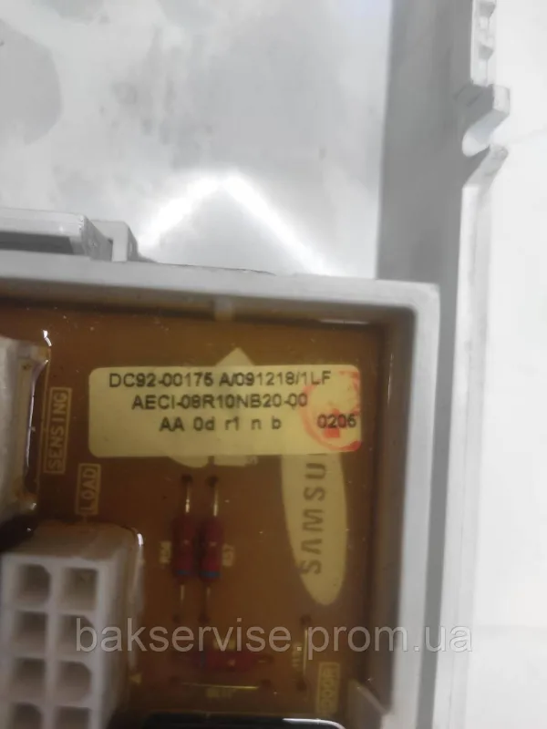 Плата упавління(модуль) до пральної машинки Samsung WF8500NMW8 DIAMOND Б/У, изображение 7