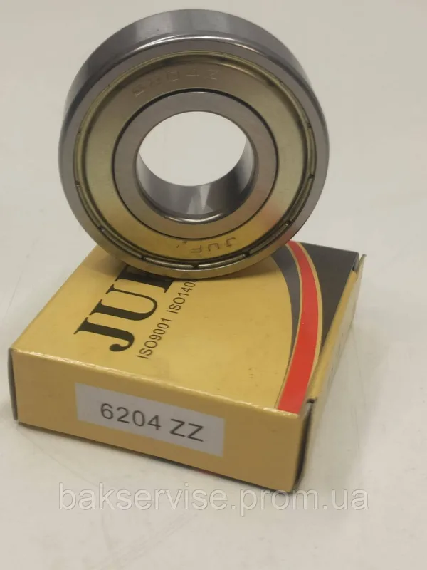 Підшипник пральної машини JUF 6204 ZZ, зображення 1