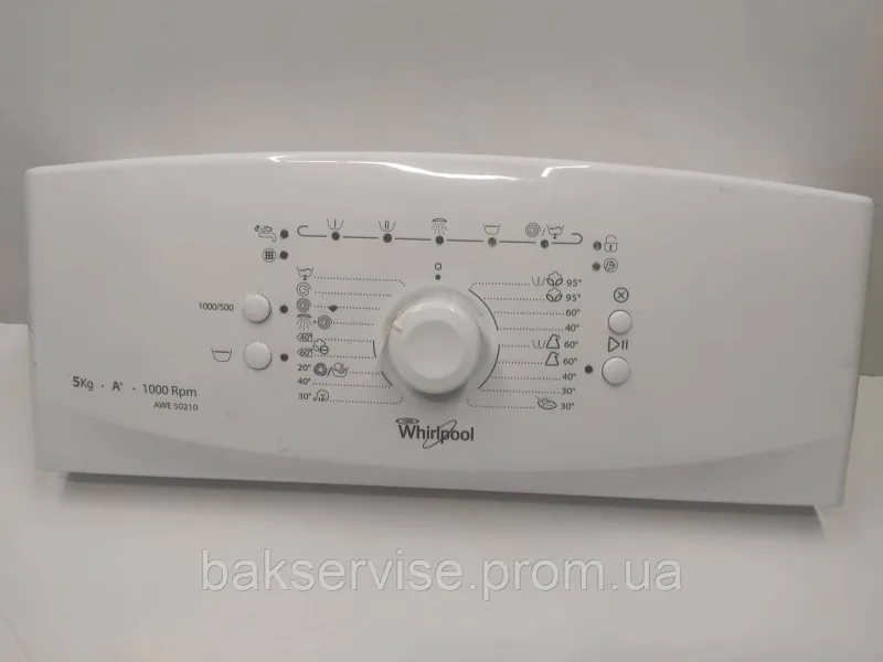 Плата упавління(модуль) до пральної машинки Whirlpool AWE 50210 Б/У, зображення 1