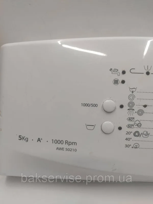 Плата упавління(модуль) до пральної машинки Whirlpool AWE 50210 Б/У, зображення 7